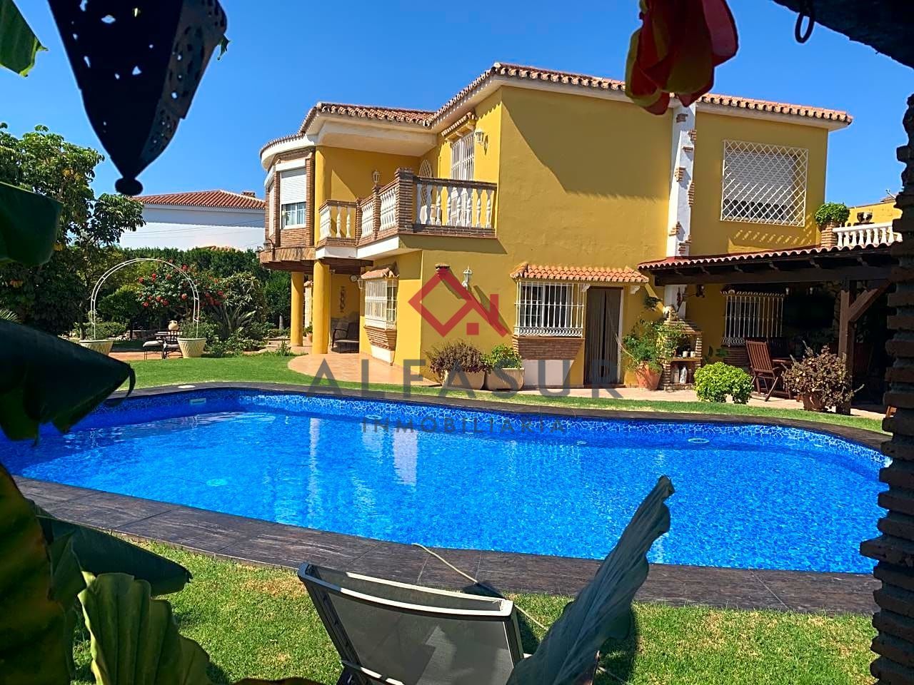 Jardí de Casa o xalet de lloguer en Málaga Capital amb Aire condicionat, Calefacció i Jardí privat