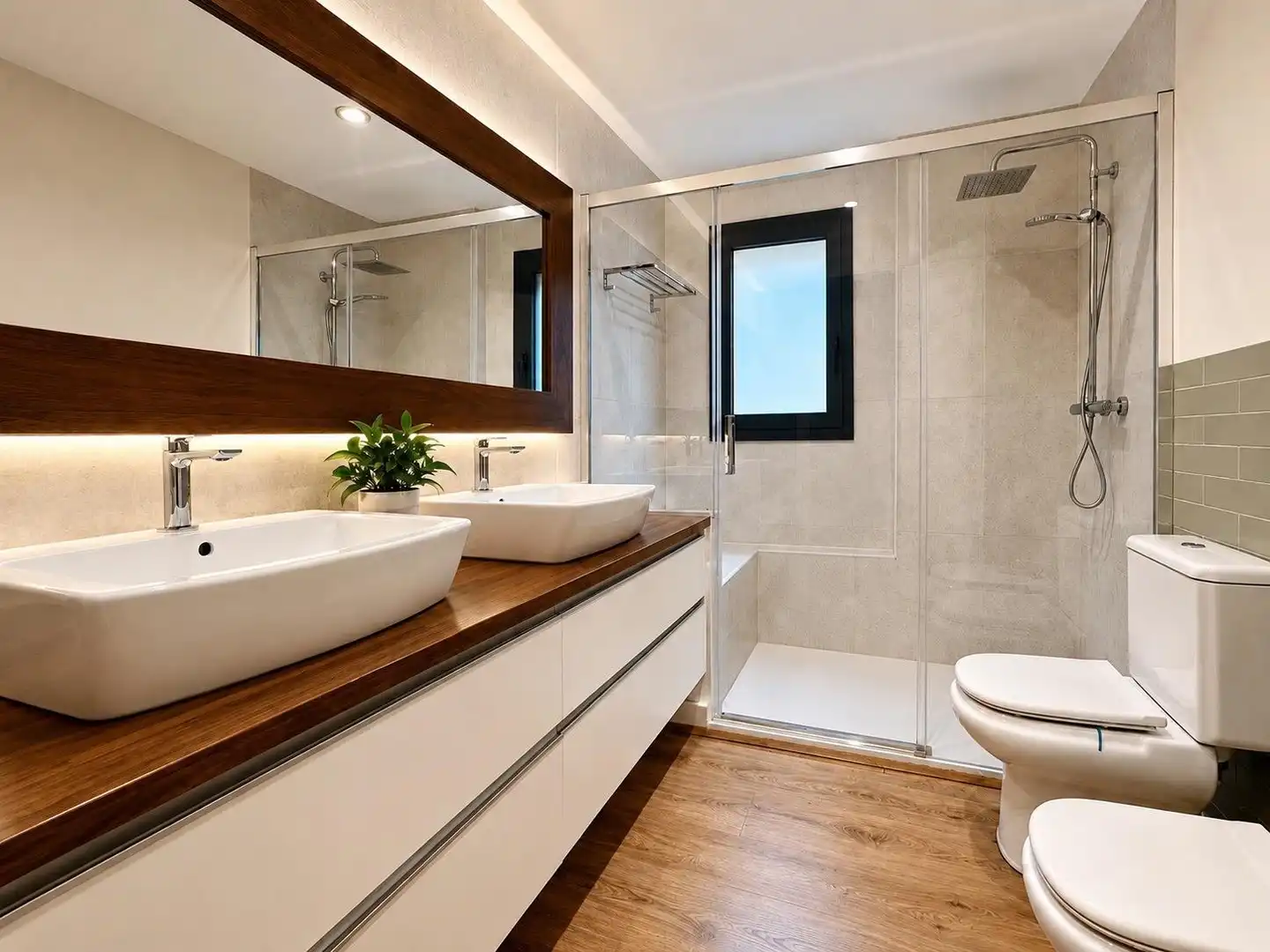 Baño de Casa o chalet en venta en Argentona con Aire acondicionado, Calefacción y Parquet