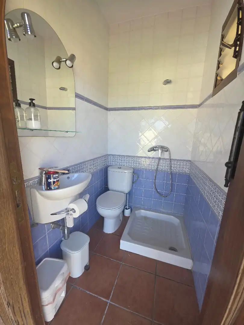 Baño de Casa o chalet en venta en Alcalá de Guadaira con Aire acondicionado, Calefacción y Jardín privado