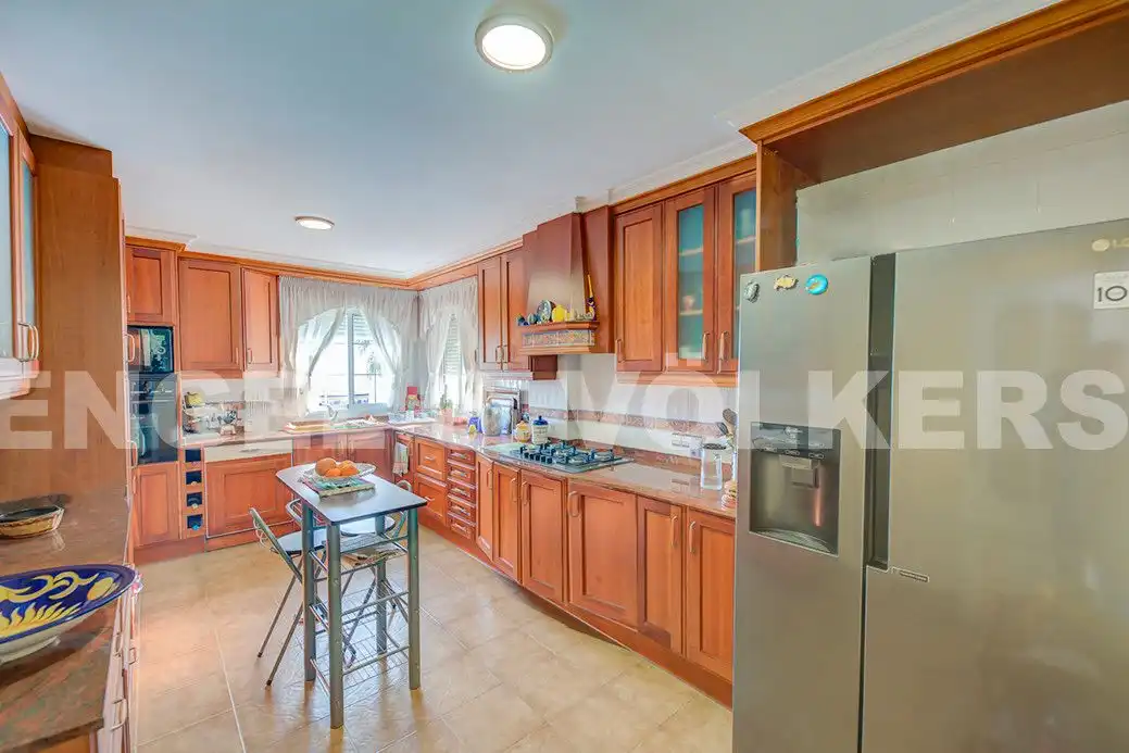 Kitchen of Houses for sale in El Campello  with Air Conditioner, Private garden and Terrace