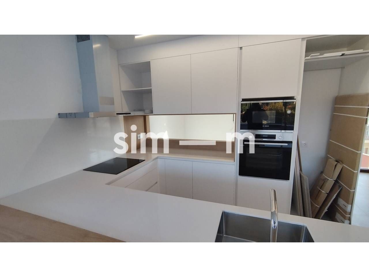 Cuina de Pis de lloguer en Vic amb Aire condicionat, Calefacció i Terrassa