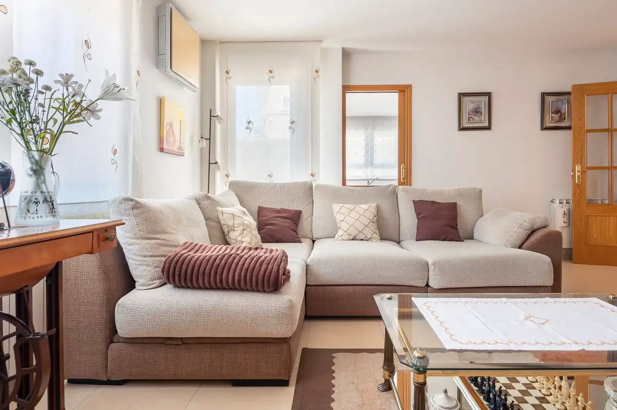 Sala de estar de Casa o chalet en venta en Titulcia con Aire acondicionado, Calefacción y Jardín privado