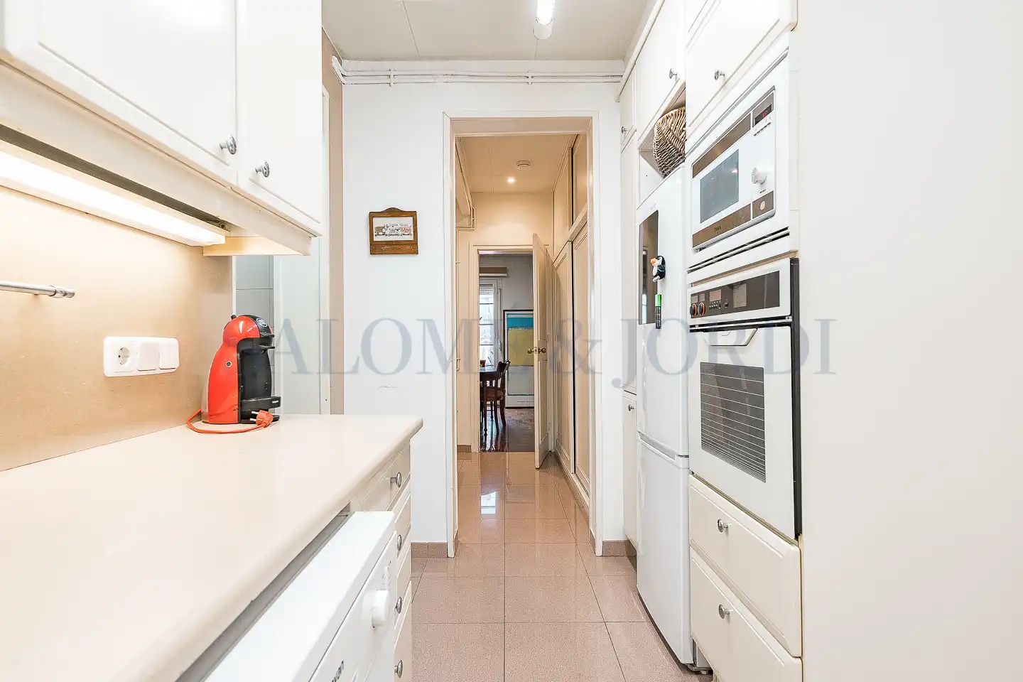 Cocina de Piso en venta en Barcelona con Aire acondicionado, Calefacción y Jardín privado