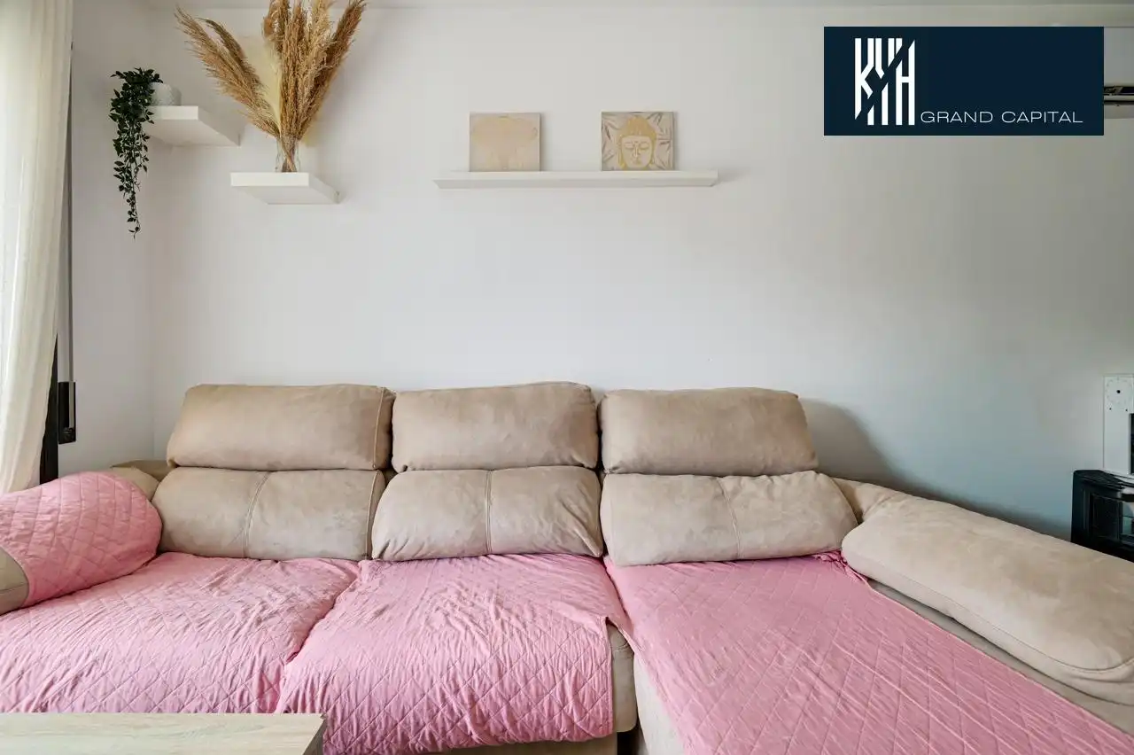 Living room of Flat for sale in Malgrat de Mar  with Air Conditioner, Heating and Balcony