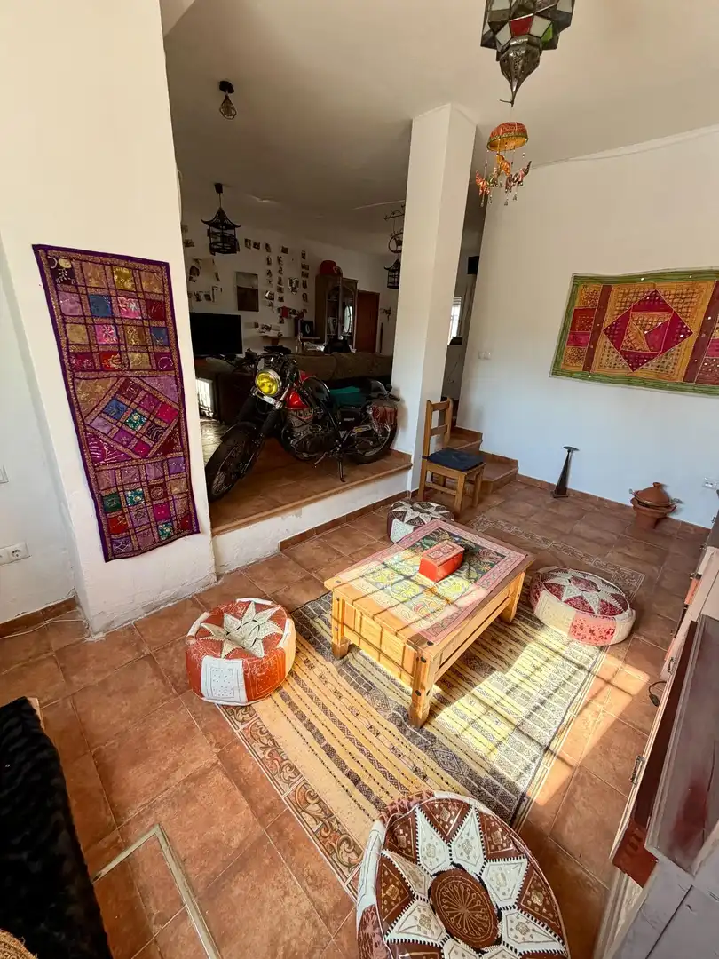 Sala de estar de Casa adosada en venta en Villanueva del Ariscal