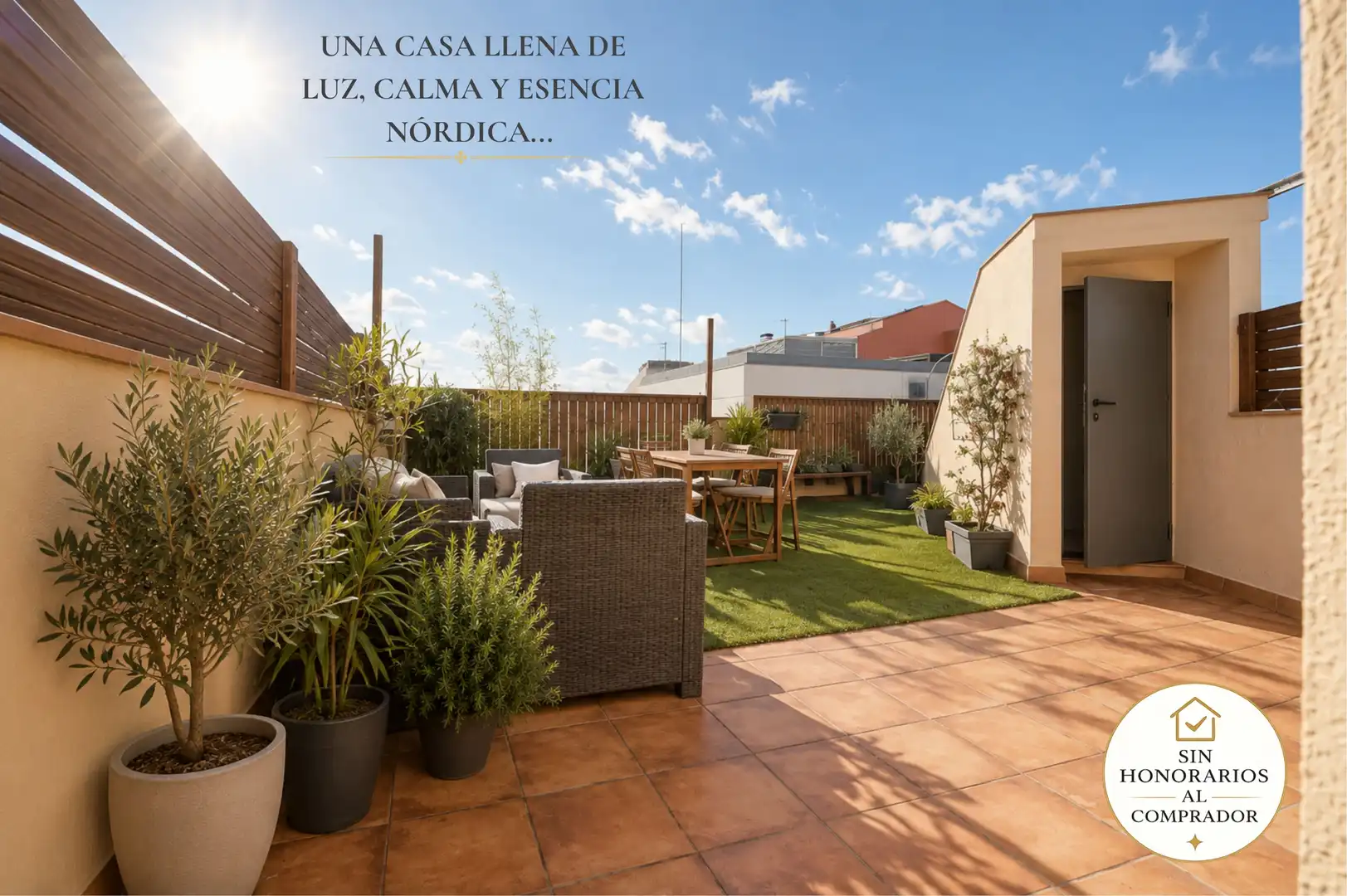 Terraza de Casa o chalet en venta en Terrassa con Calefacción y Terraza