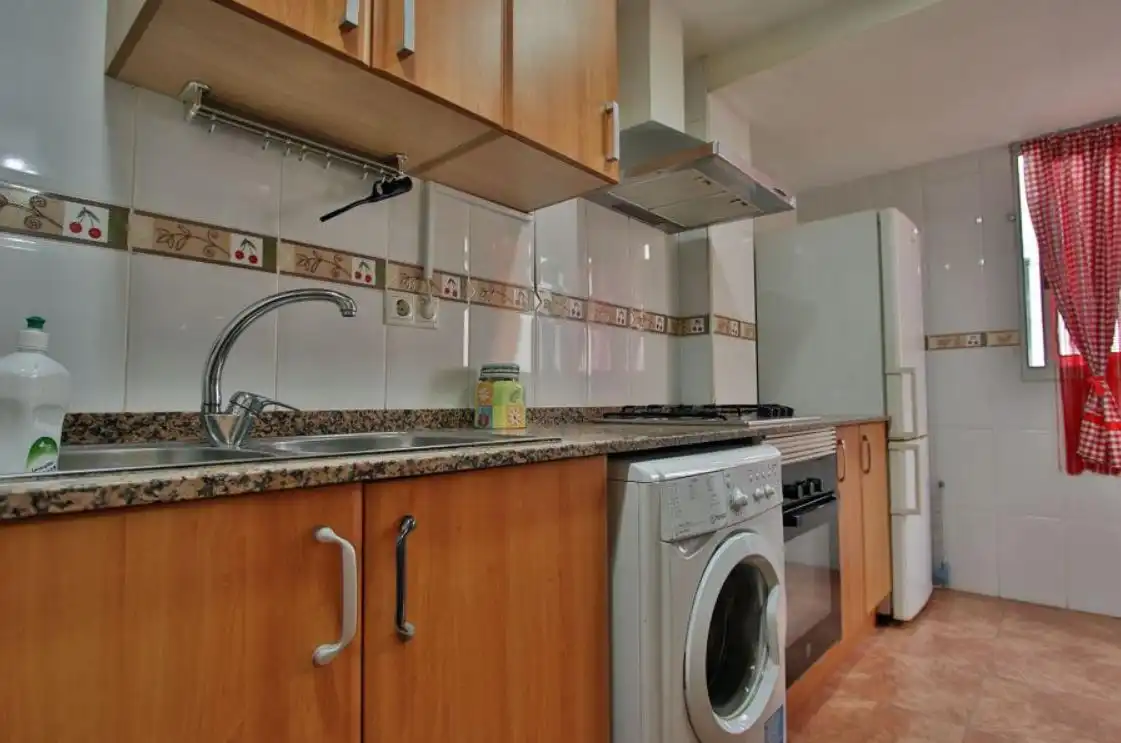 Küche von Wohnung zur Miete in Valencia mit Möbliert