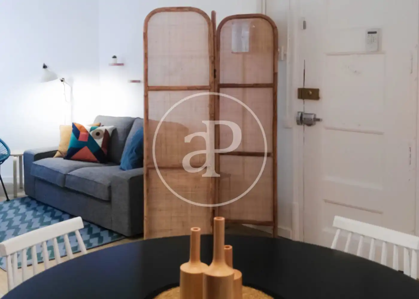 Bedroom of Flat for sale in Barcelona  with Heating and Furnished