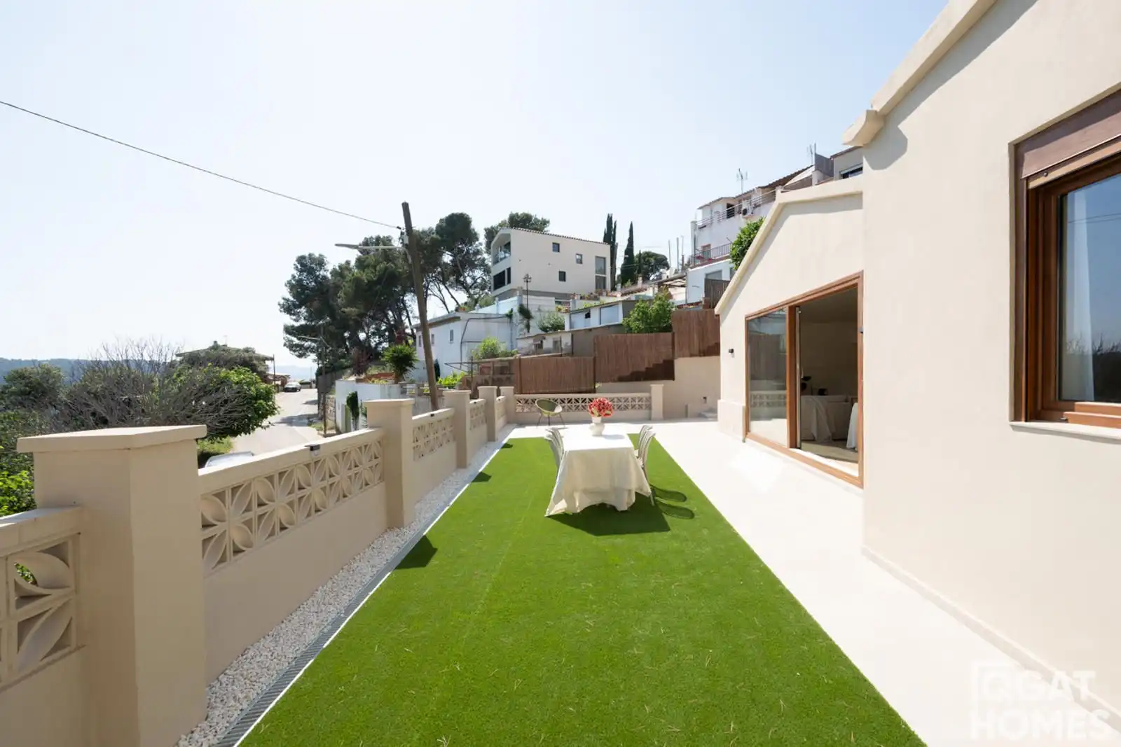 Terrassa de Casa o xalet en venda en Sant Cugat del Vallès amb Aire condicionat, Calefacció i Terrassa