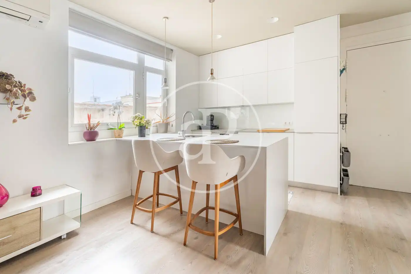 Kitchen of Flat for sale in Madrid  with Air Conditioner, Heating and Furnished