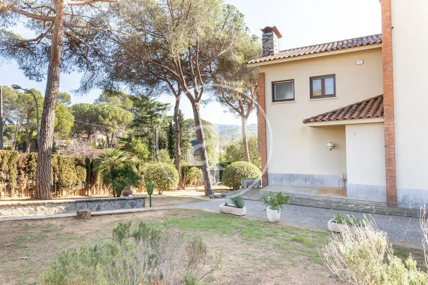 Garden of Houses for sale in Sant Cugat del Vallès  with Air Conditioner, Heating and Private garden