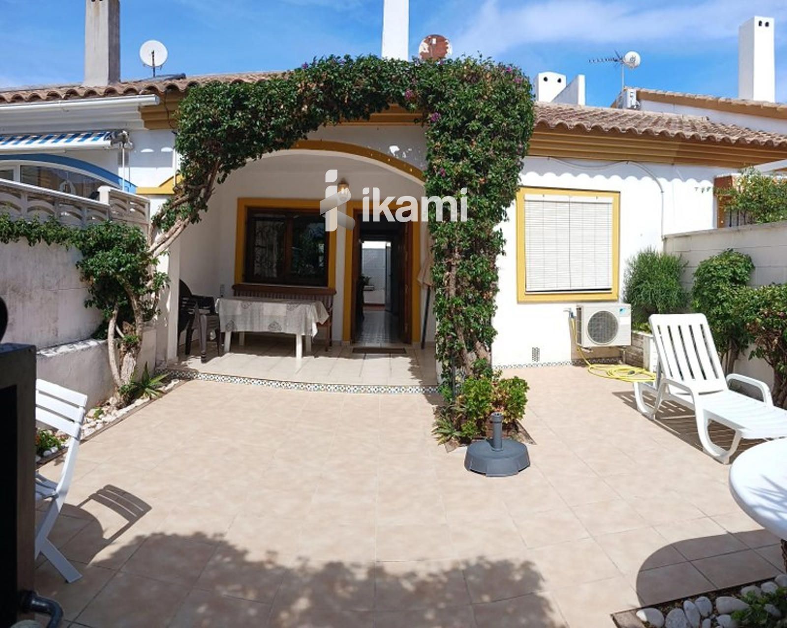 Garden of Single-family semi-detached for sale in El Verger  with Air Conditioner, Heating and Terrace