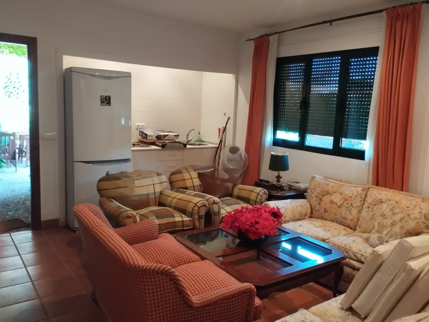 Sala d'estar de Casa o xalet en venda en Zafra amb Aire condicionat, Calefacció i Jardí privat