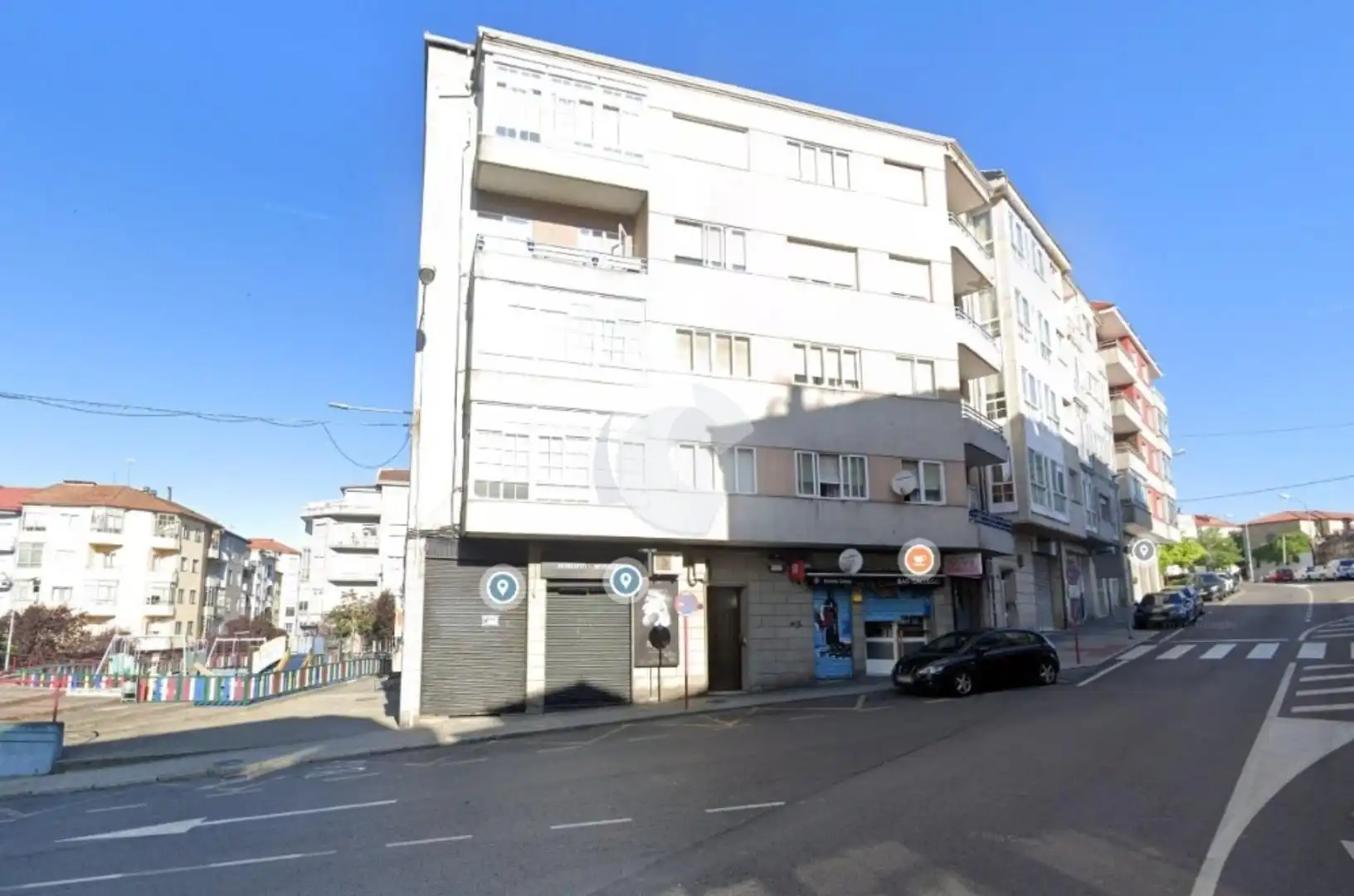 Vista exterior de Local de lloguer en Ourense Capital 