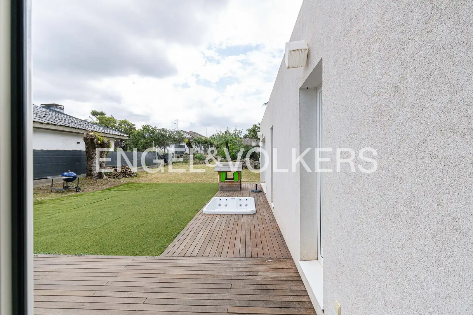 Terrassa de Casa o xalet de lloguer en Alpedrete amb Calefacció, Jardí privat i Parquet