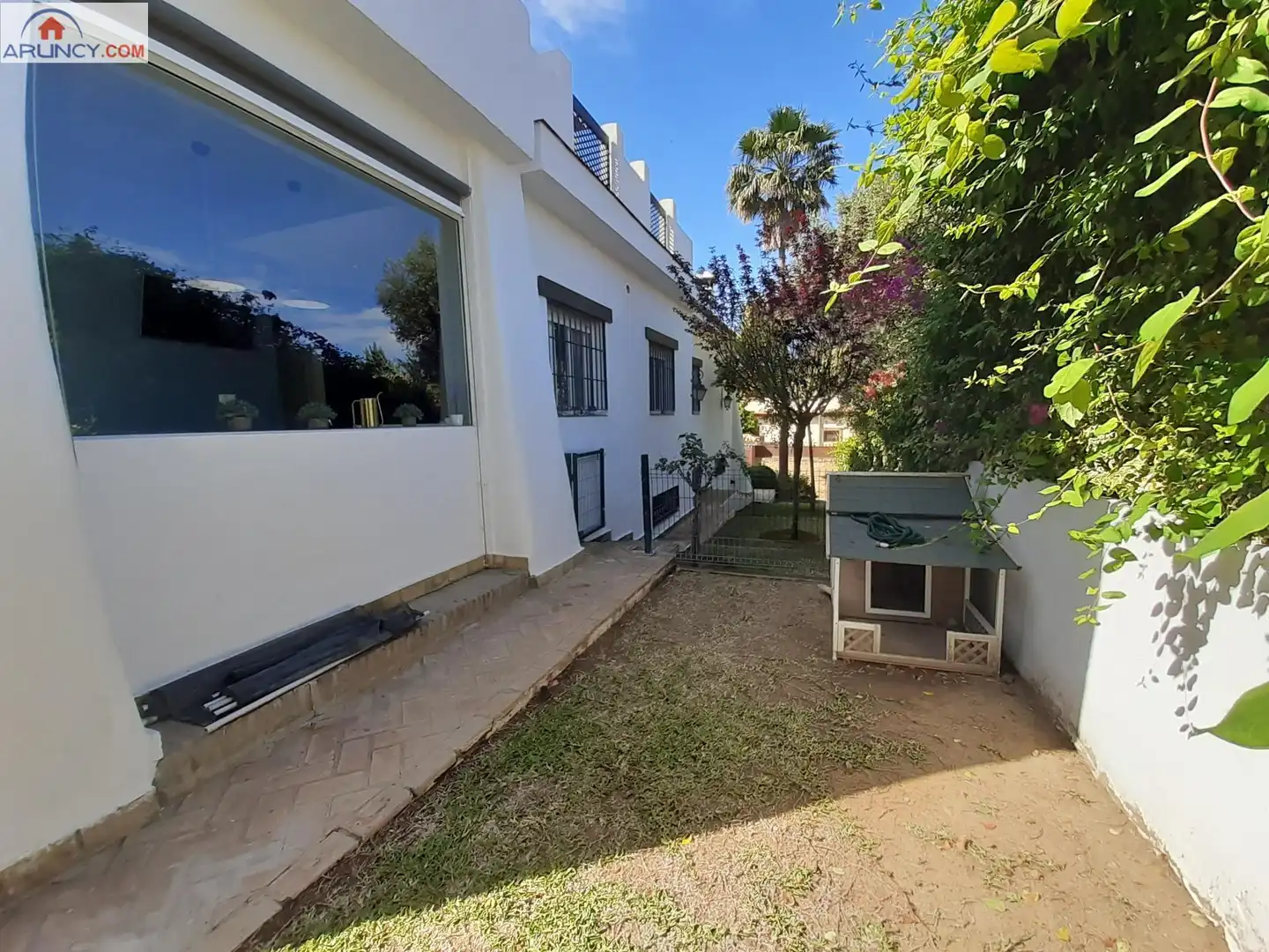 Jardín de Piso de alquiler en Montequinto con Aire acondicionado, Jardín privado y Terraza