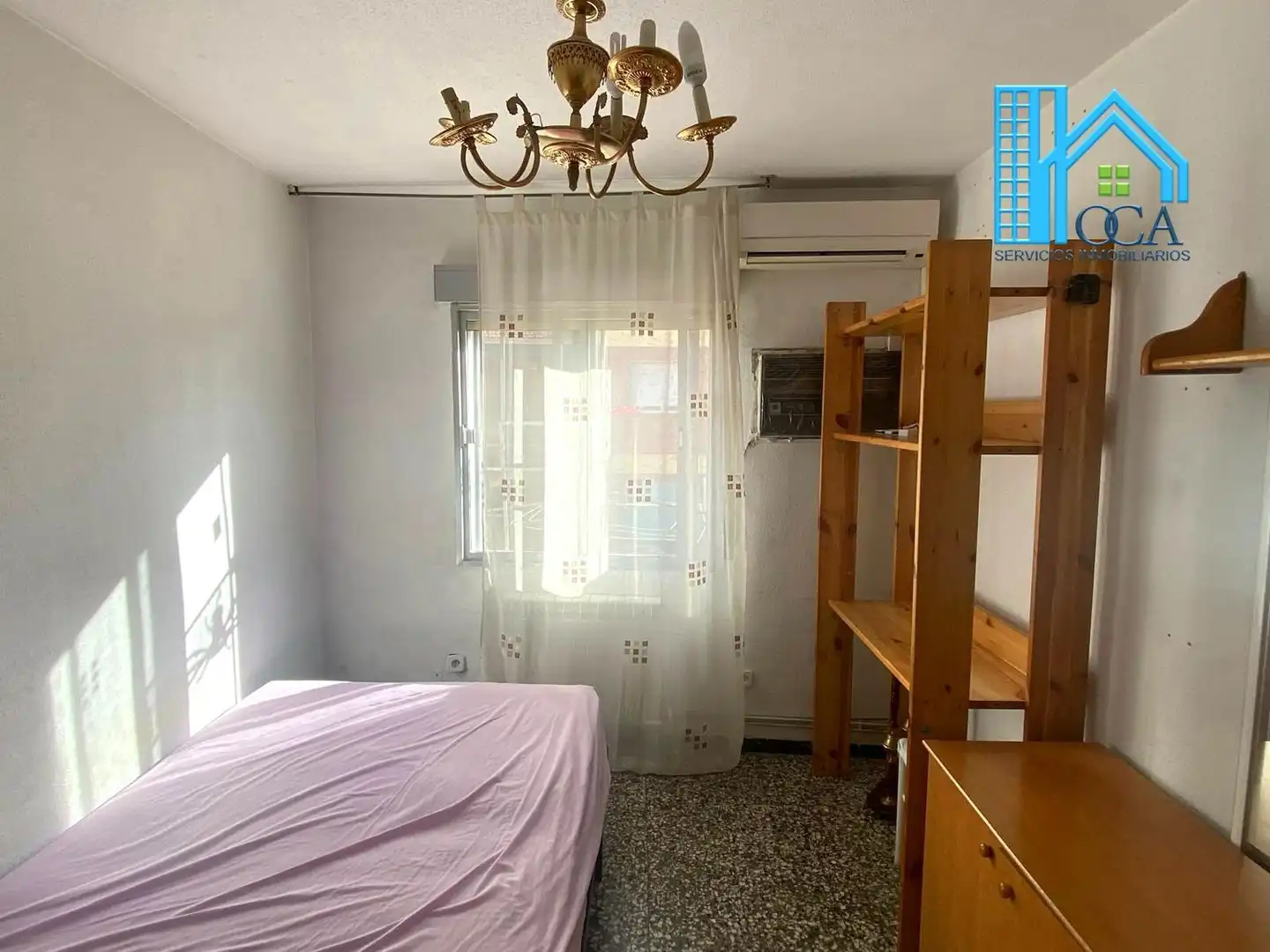 Bedroom of Flat for sale in Madrid  with Air Conditioner and Terrace