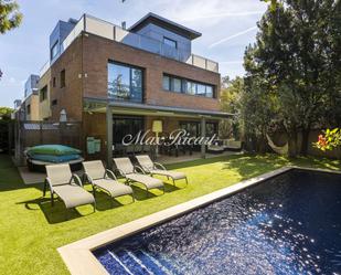 Garden of House or chalet for sale in  Barcelona Capital  with Air Conditioner, Heating and Terrace