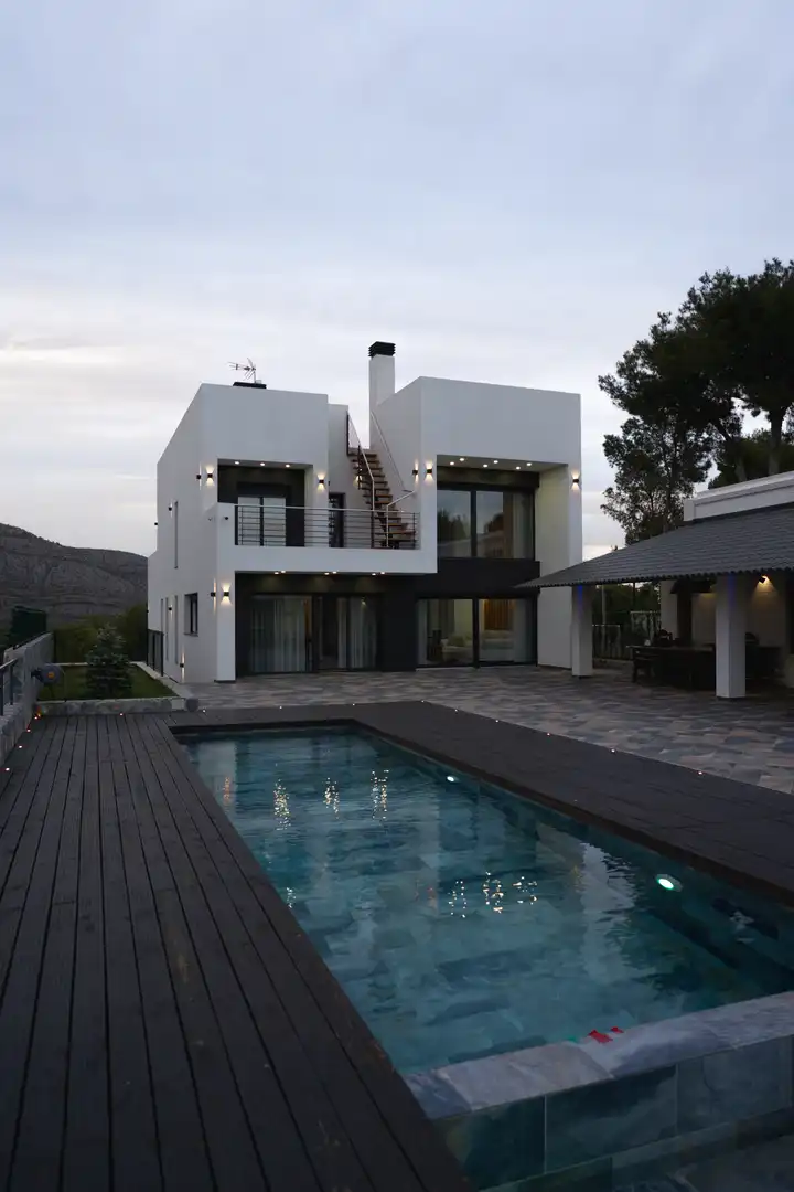 Vista exterior de Casa o xalet en venda en Oropesa del Mar / Orpesa amb Aire condicionat, Calefacció i Jardí privat