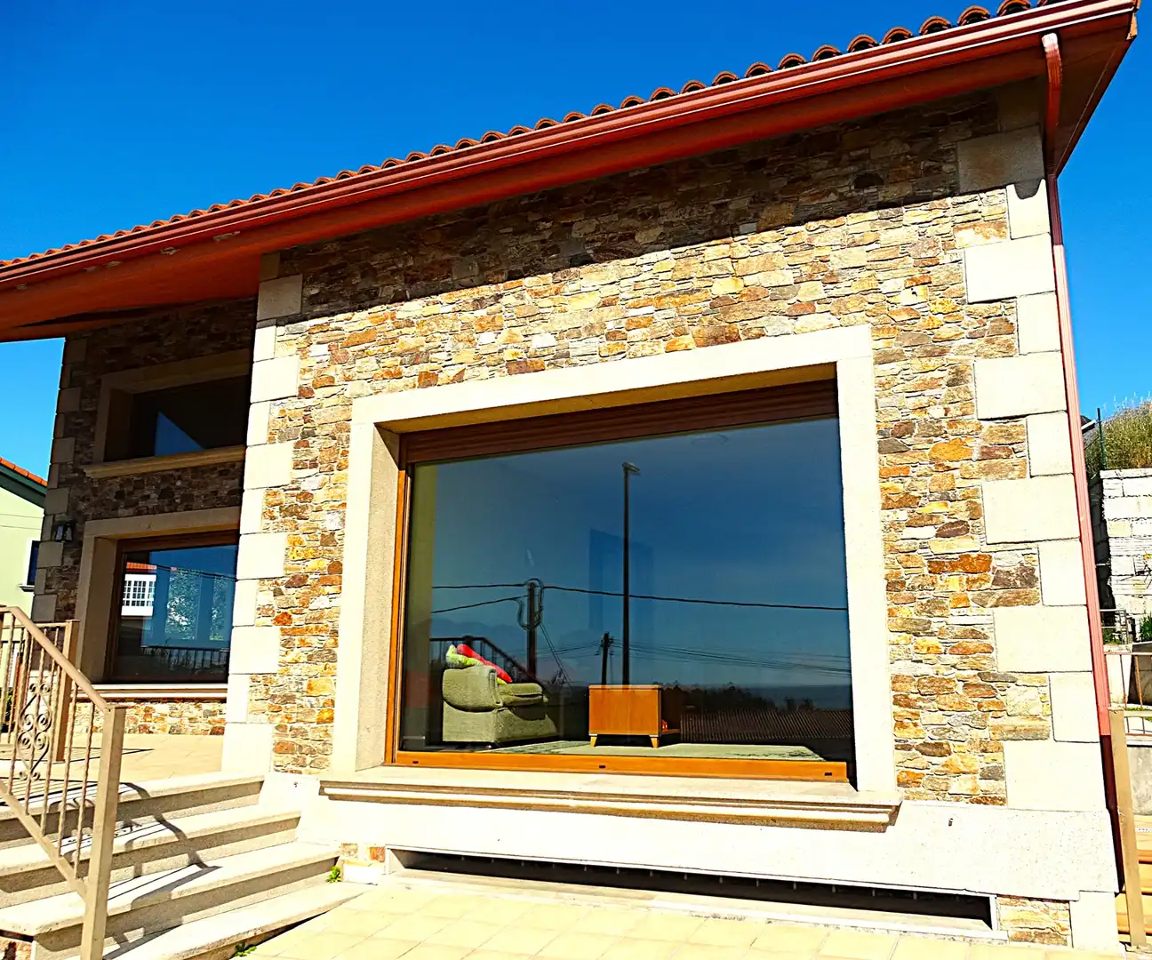 Terrassa de Casa o xalet en venda en Miño amb Calefacció, Parquet i Terrassa
