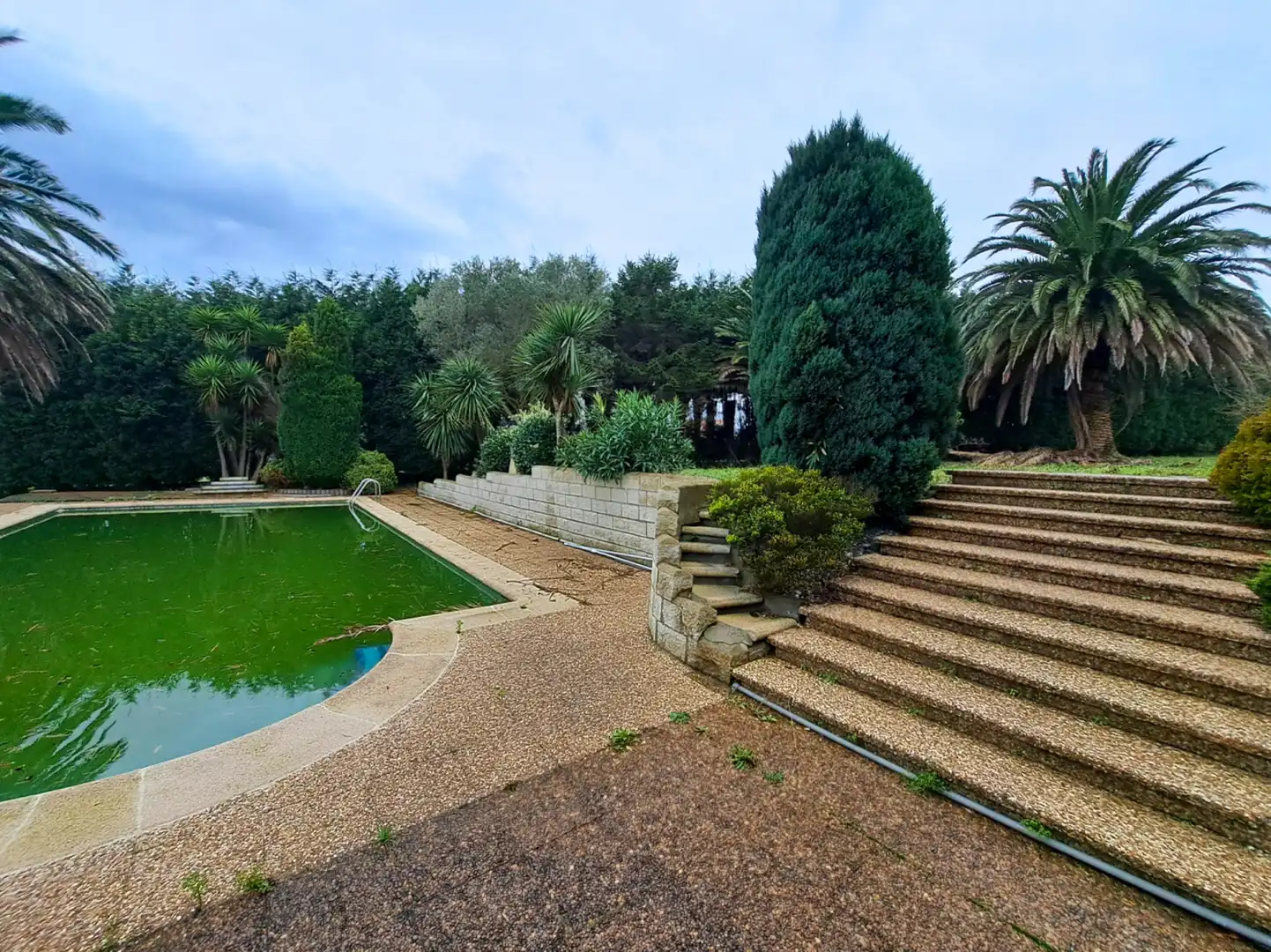 Swimming pool of Houses for sale in Castrillón  with Heating, Private garden and Parquet flooring