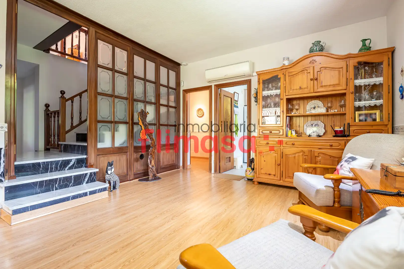 Living room of Houses for sale in Villaviciosa de Odón  with Air Conditioner, Heating and Private garden