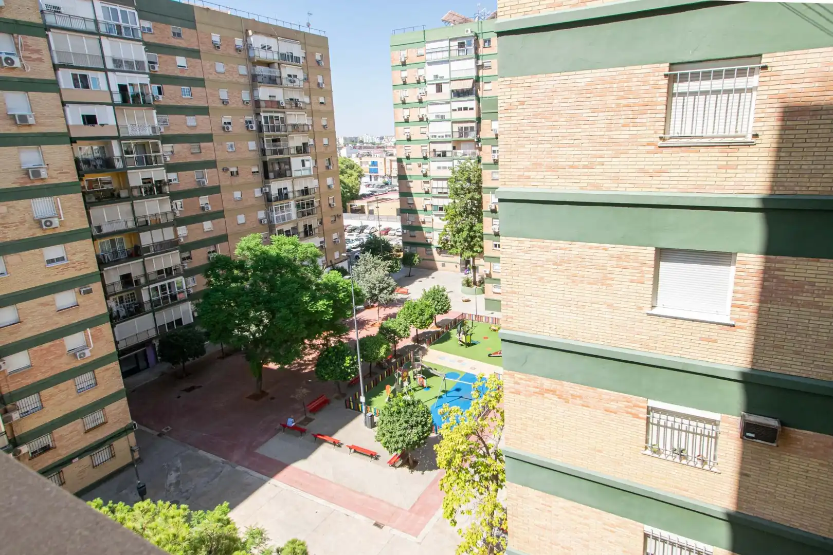 Vista exterior de Pis en venda en Sevilla
