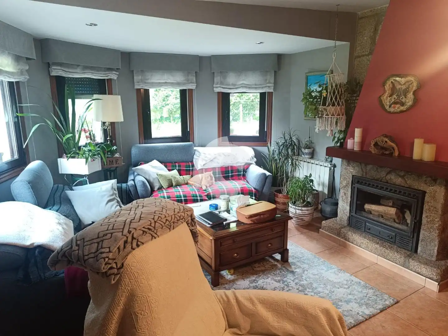 Living room of Houses for sale in Esgos  with Heating, Private garden and Storage room