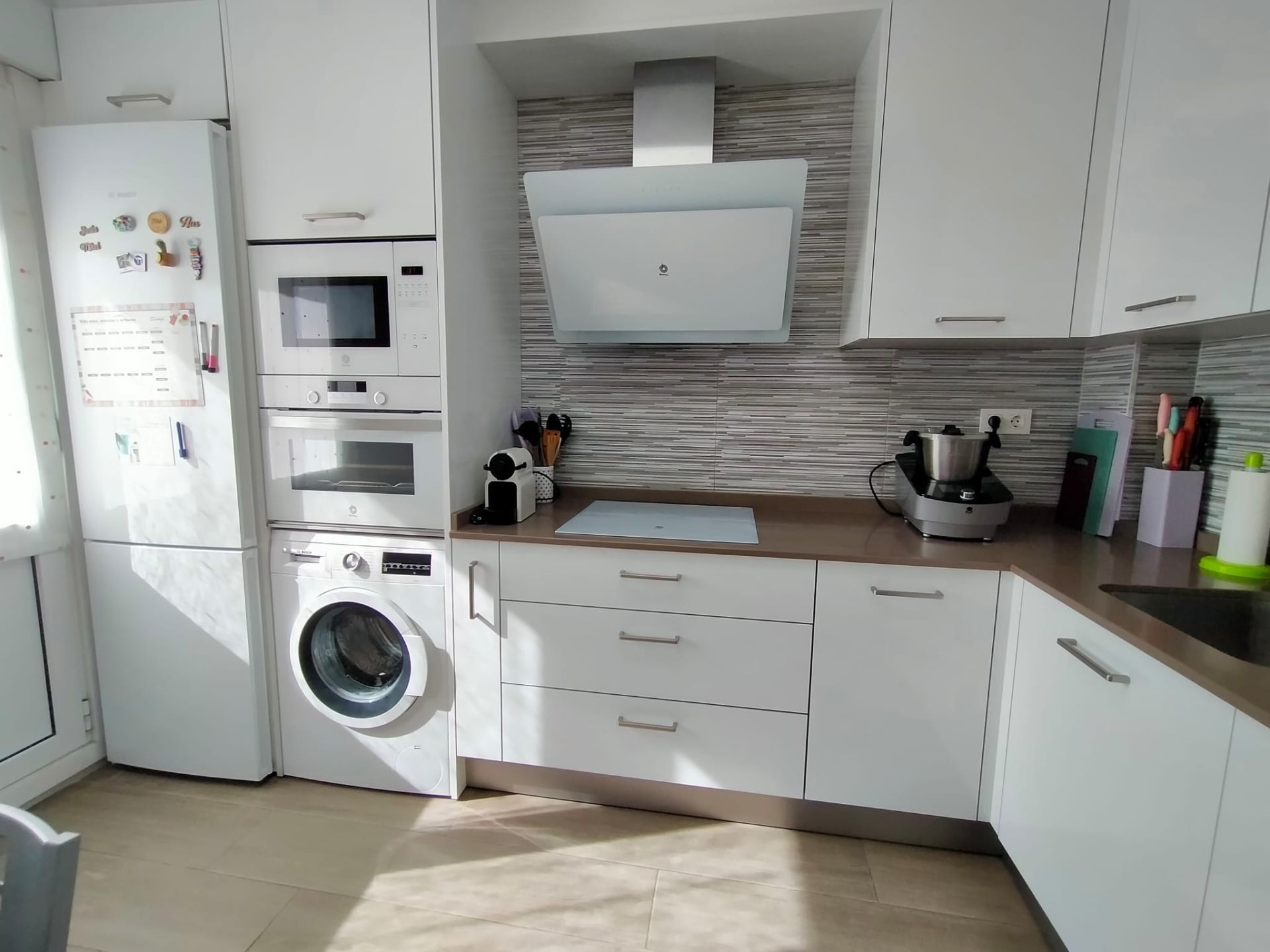 Kitchen of Flat for sale in Sestao   with Heating, Terrace and Storage room