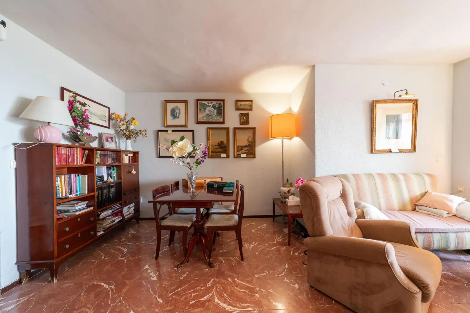 Sala de estar de Piso en venta en Málaga con Balcón