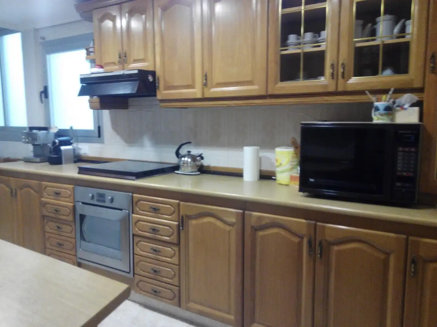 Cocina de Piso de alquiler en Valencia con Aire acondicionado, Calefacción y Amueblado