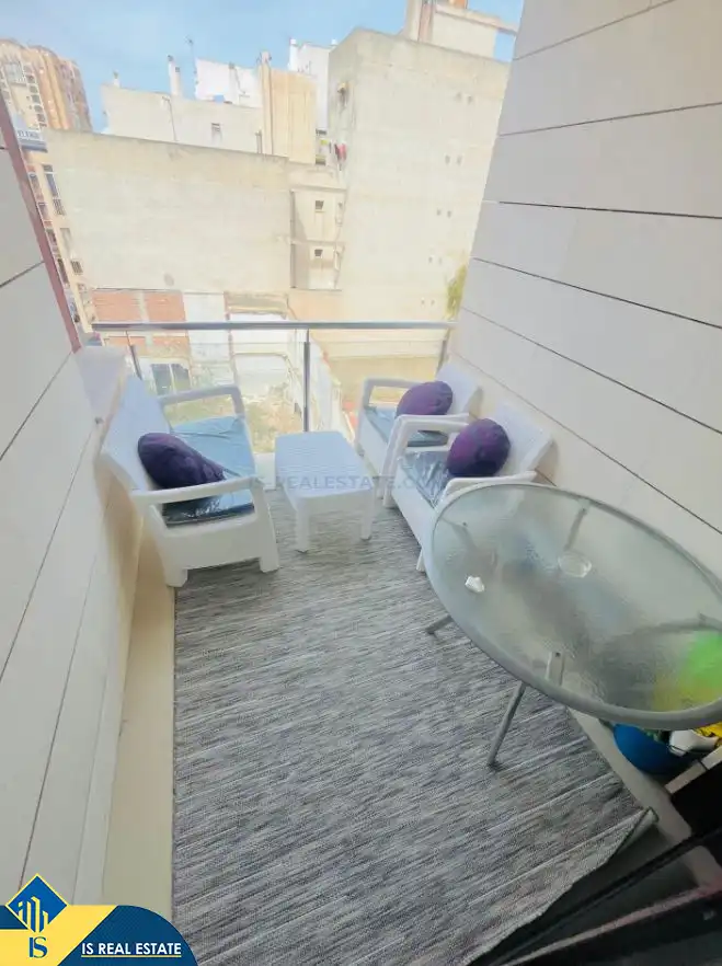 Terraza de Apartamento de alquiler en Torrevieja con Calefacción, Terraza y Amueblado