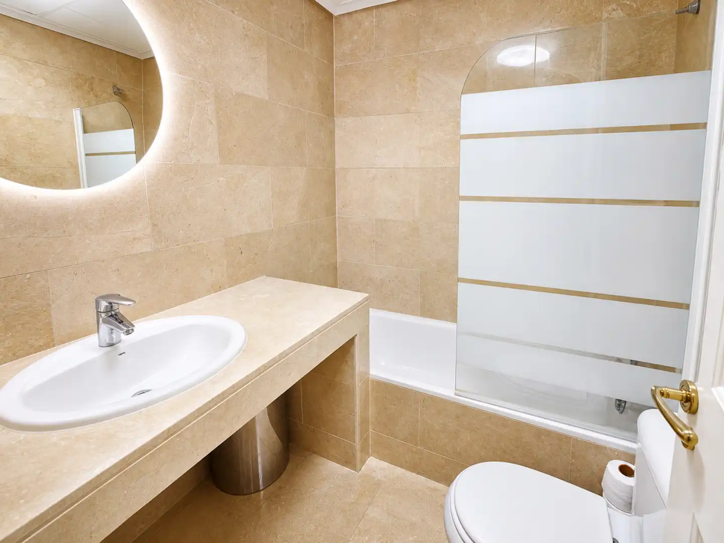 Bathroom of Apartments for sale in Manilva  with Air Conditioner, Terrace and Storage room