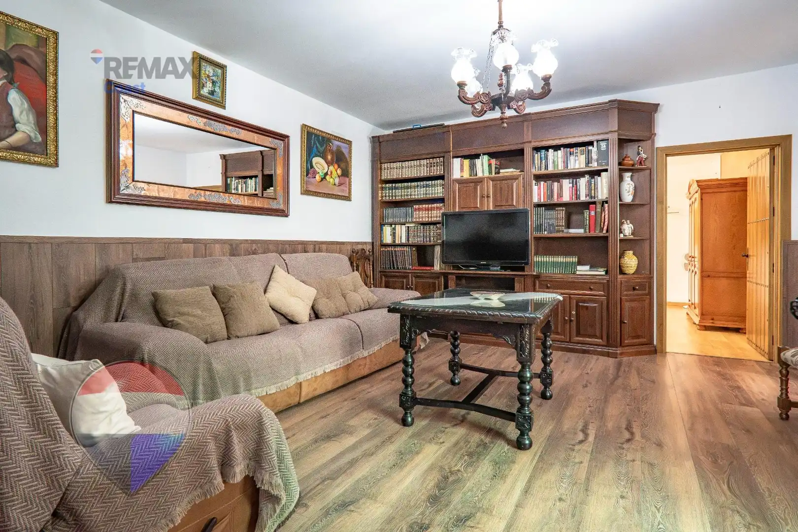 Living room of Houses for sale in Cuevas Bajas  with Heating, Private garden and Swimming Pool