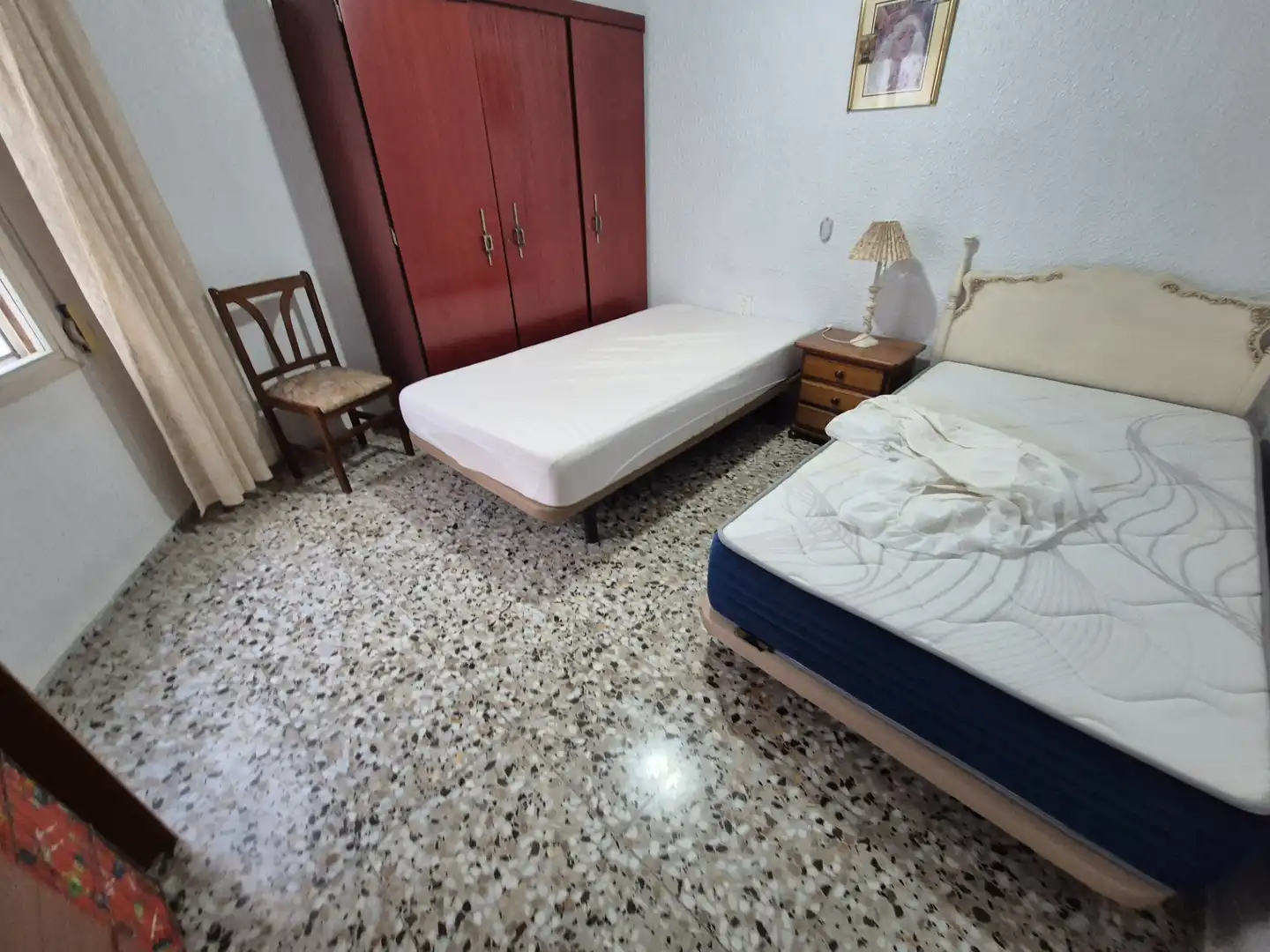 Schlafzimmer von Wohnung zur Miete in Elche / Elx mit Klimaanlage, Möbliert und Ofen