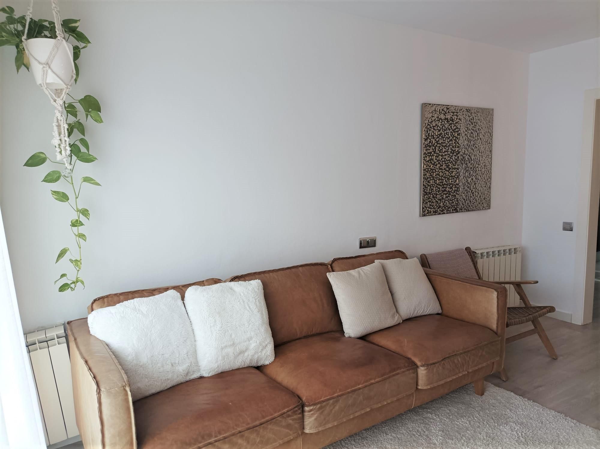 Sala de estar de Piso en venta en El Masnou con Aire acondicionado y Balcón