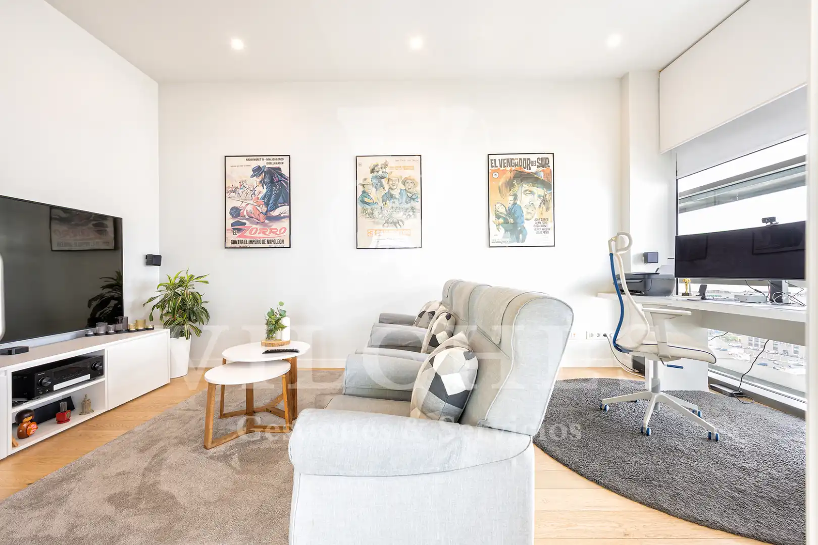 Sala de estar de Piso en venta en Las Palmas de Gran Canaria con Aire acondicionado y Trastero