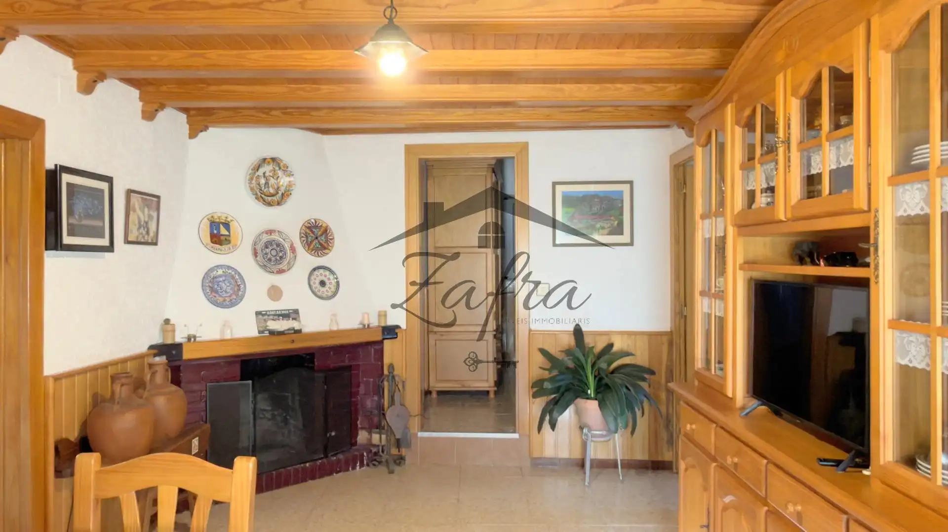 Sala d'estar de Casa o xalet en venda en Maçanet de la Selva