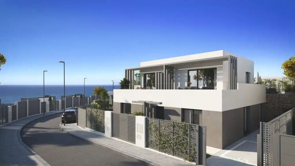Exterior view of Houses for sale in Vélez-Málaga  with Air Conditioner, Heating and Private garden