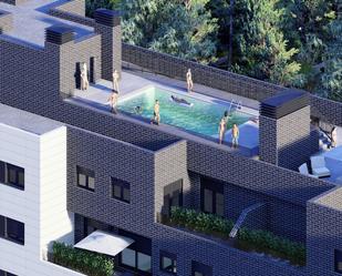 Swimming pool of Attic for sale in  Logroño  with Terrace and Swimming Pool