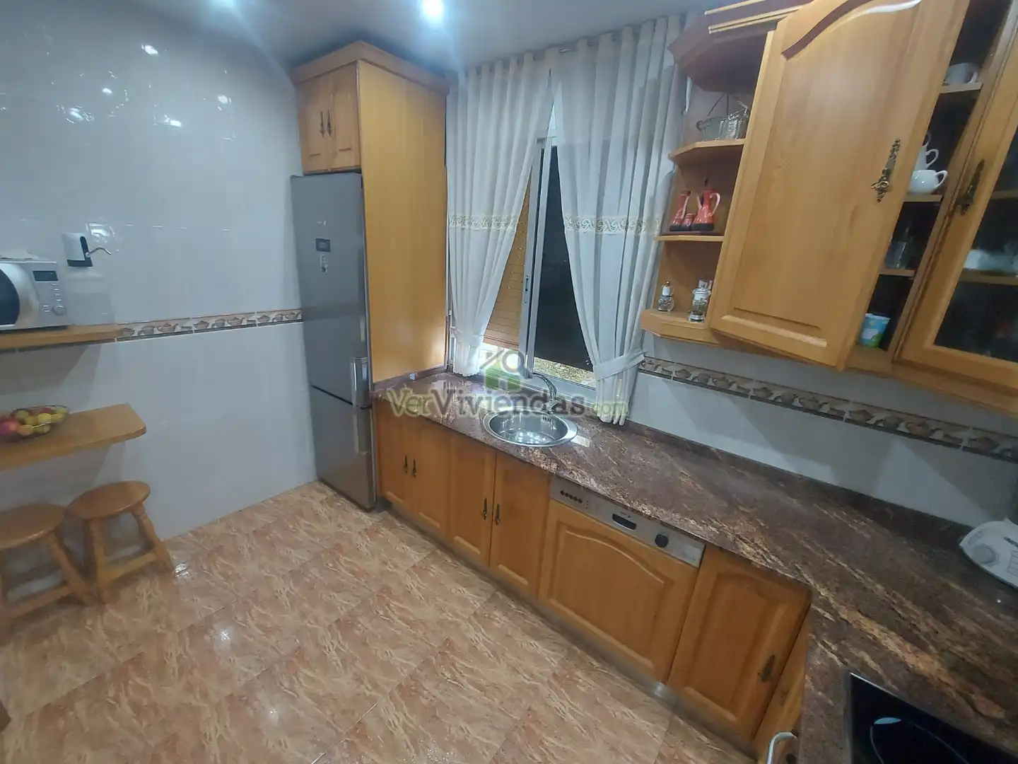 Cuina de Casa o xalet en venda en Piera amb Calefacció, Jardí privat i Terrassa