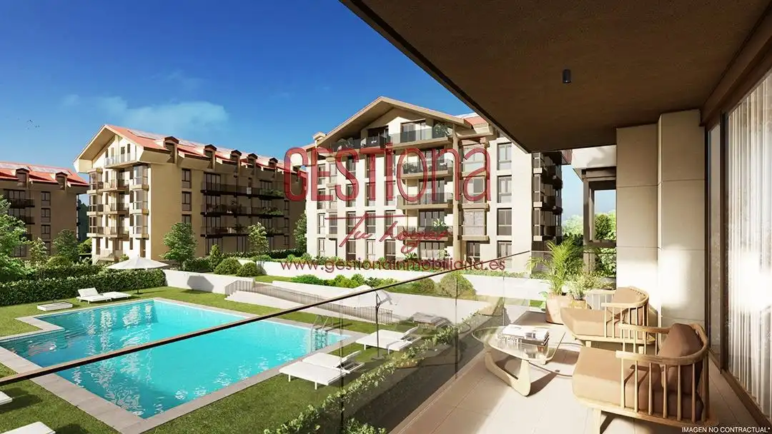 Terraza de Apartamento en venta en Noja con Calefacción, Terraza y Piscina comunitaria