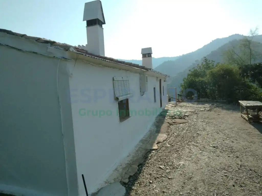 Vista exterior de Finca rústica en venda en Málaga amb Jardí privat i Piscina