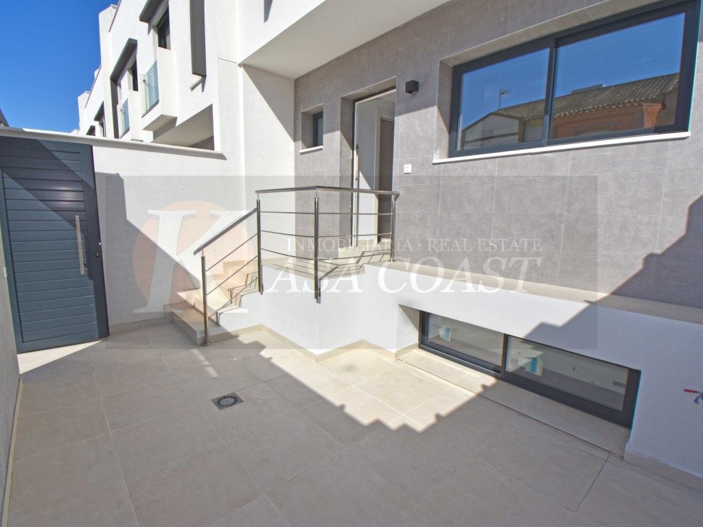 Terrace of Single-family semi-detached for sale in Mijas  with Air Conditioner and Terrace