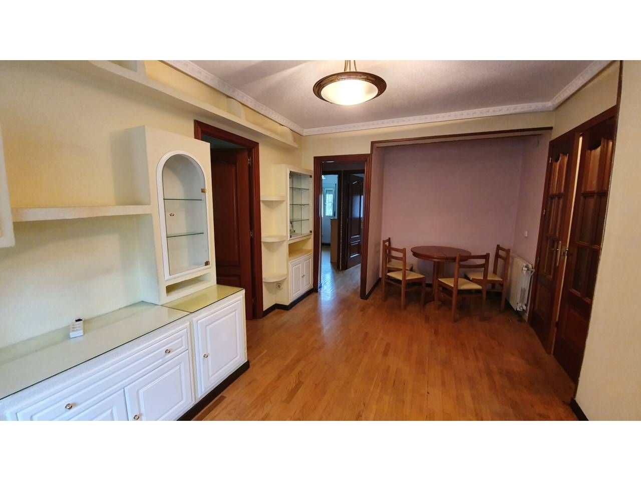 Dining room of Flat for sale in  Madrid Capital  with Heating and Storage room