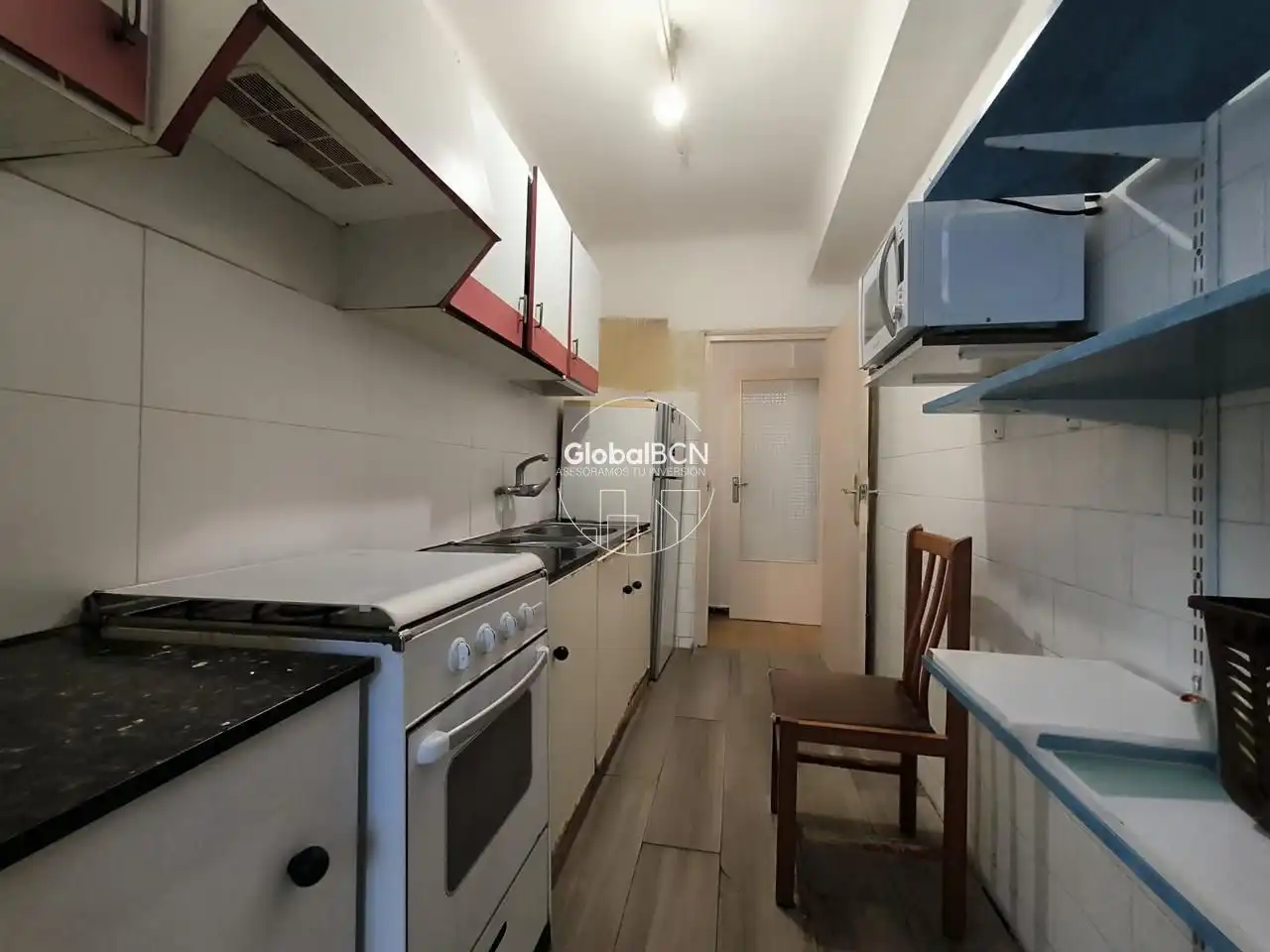 Cocina de Piso en venta en L'Hospitalet de Llobregat con Aire acondicionado