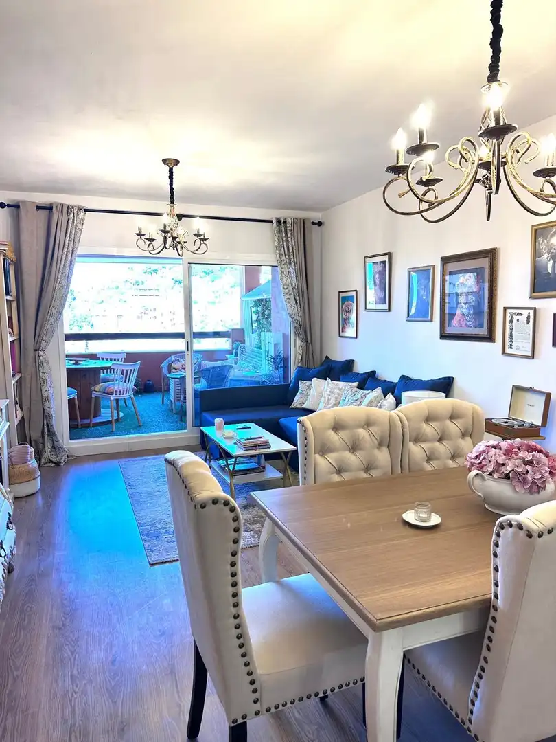 Sala de estar de Apartamento en venta en Marbella con Jardín privado, Terraza y Trastero
