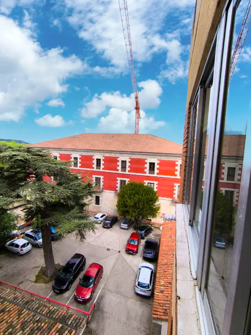Exterior view of Flat for sale in Palencia  with Heating, Parquet flooring and Terrace