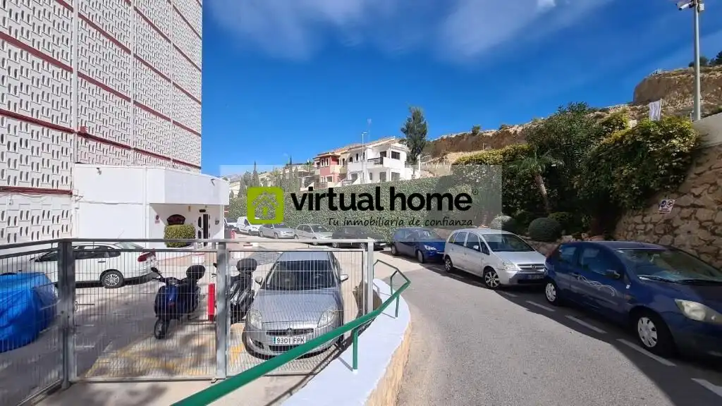 Außenansicht von Wohnung zum Verkauf in Benidorm mit Klimaanlage und Gemeinschaftspool