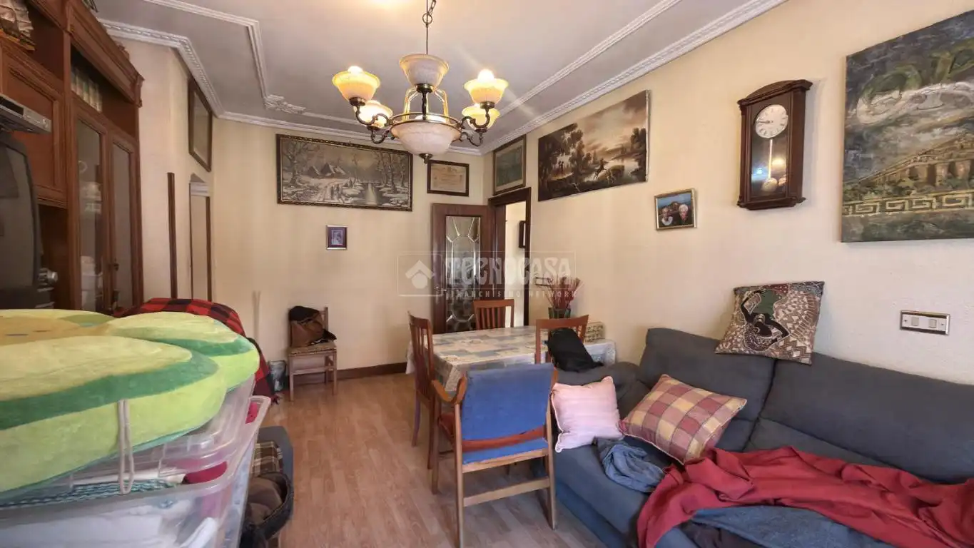 Sala de estar de Piso en venta en Bilbao 
